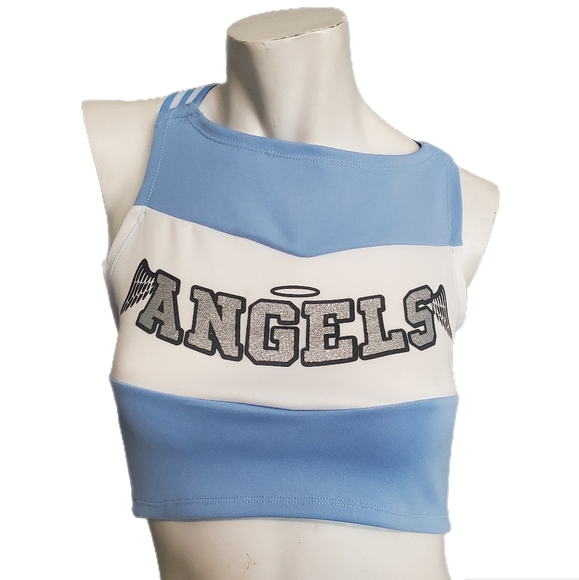 Dolls Kill Halloween Trickz N Treatz Heaven’s Cheerleader Angels (Top Only) - Picture 4 of 5